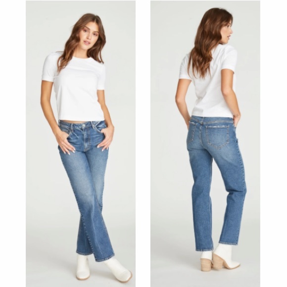 Driftwood Stella High Rise Straight Leg Jeans | 32 - Picture 1 of 10
